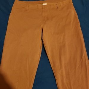 Tan jeggings